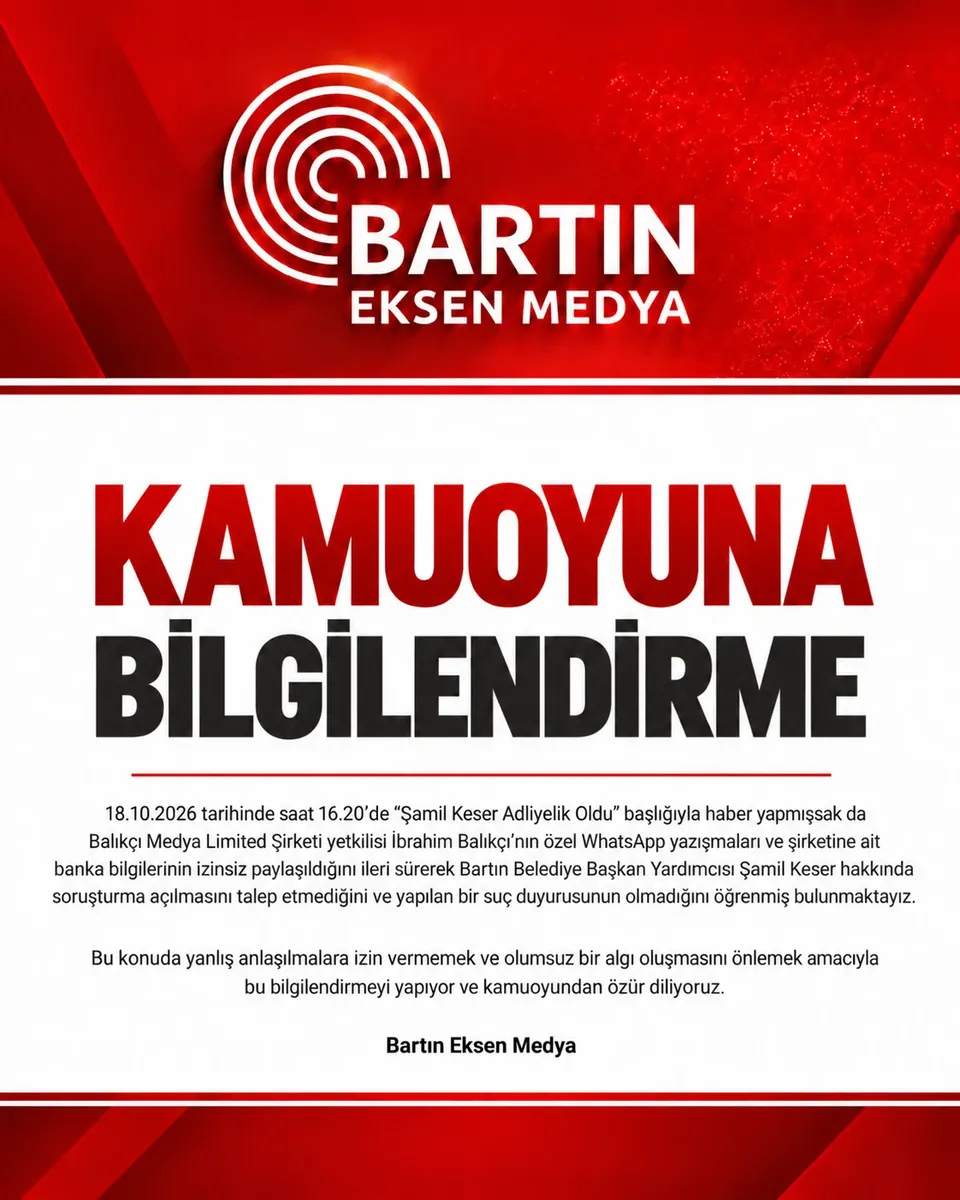 Kamuoyuna Bilgilendirme