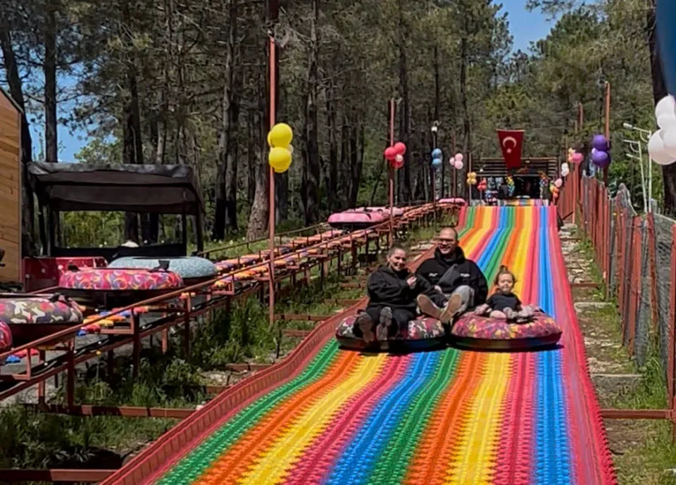 TÜRKİYE’NİN EN UZUN KAYDIRAĞI BARTIN’DA AÇILDI!