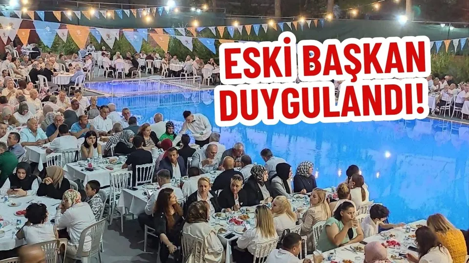 ESKİ BAŞKAN DUYGULANDI