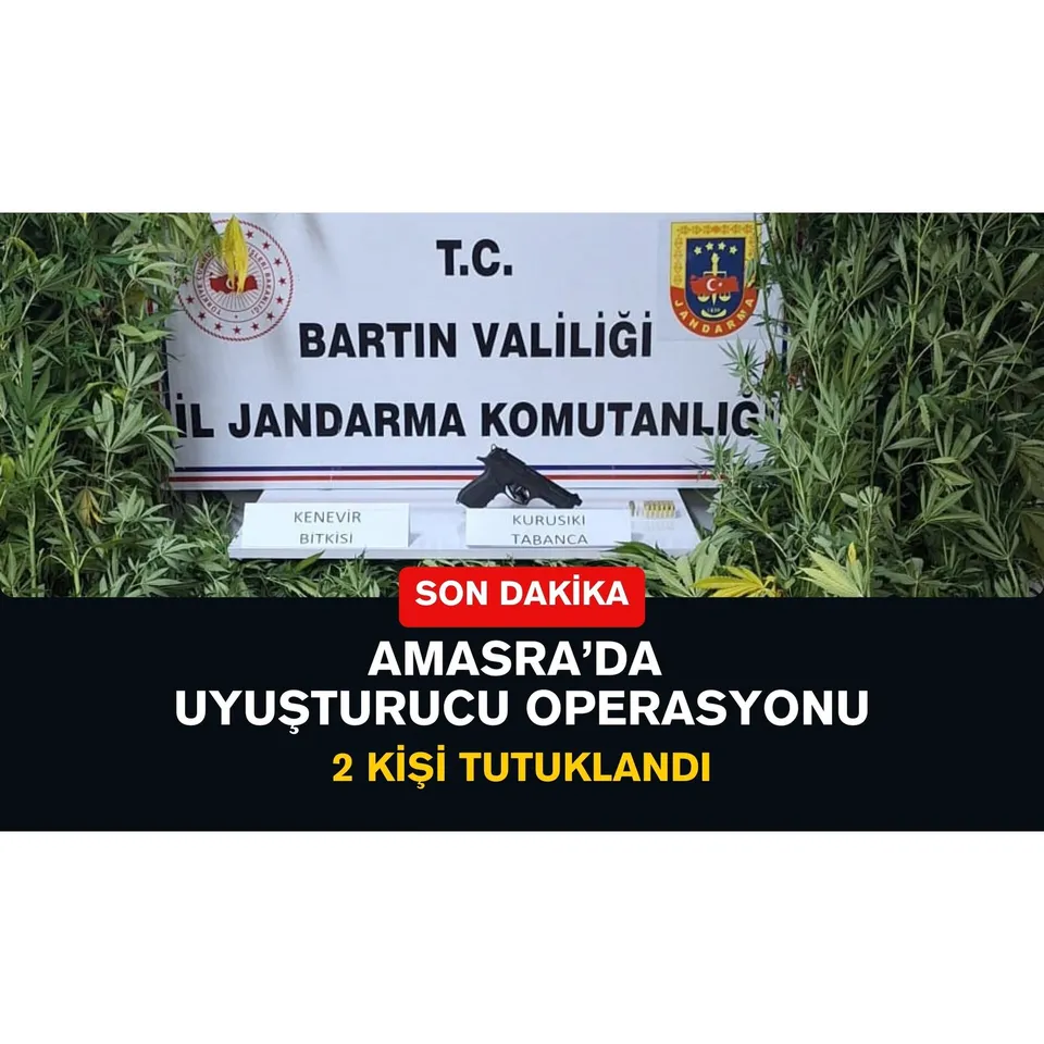 Amasra’da Uyuşturucu Operasyonu 