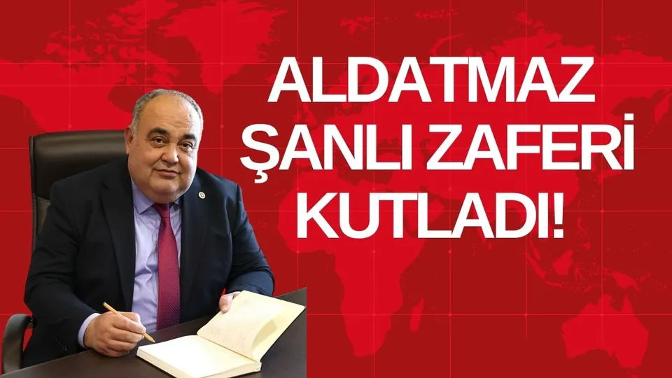 ALDATMAZ ŞANLI ZAFERİ KUTLADI!
