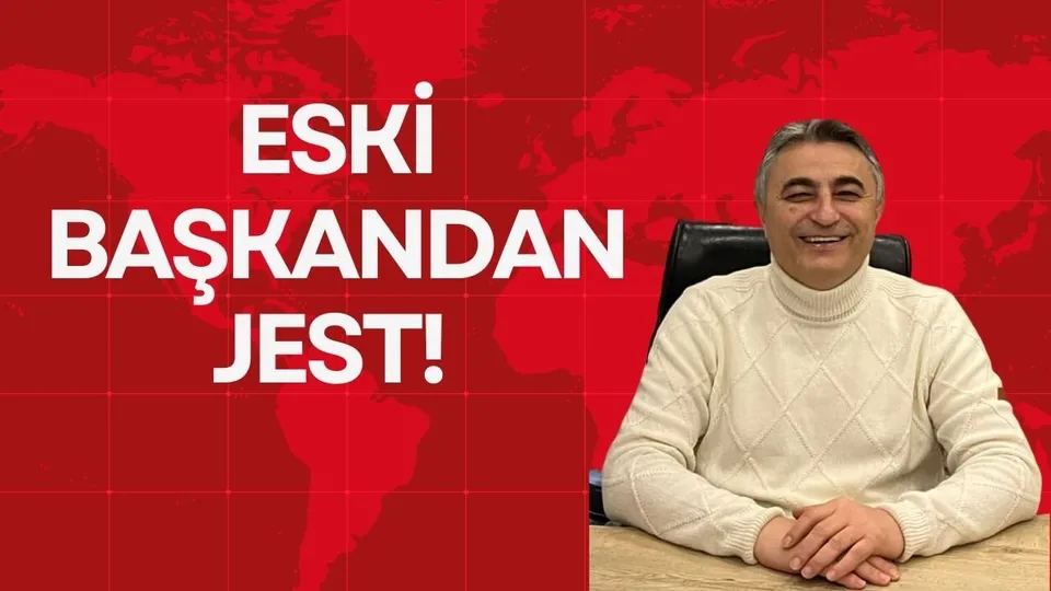 ESKİ BAŞKANDAN JEST!
