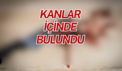 KANLAR İÇİNDE BULUNDU 