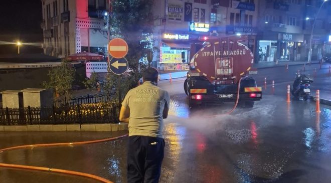 BELEDİYE YIKADI 