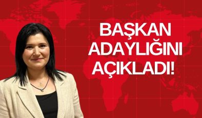 BAŞKAN ADAYLIĞINI AÇIKLADI! 