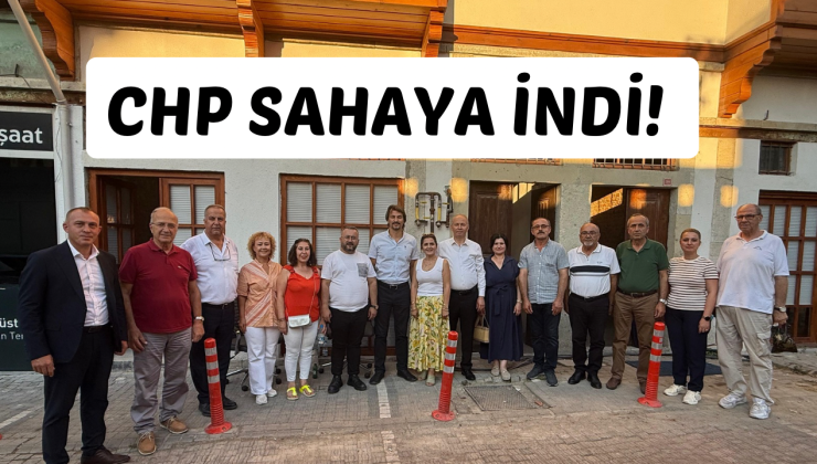 CHP SAHAYA İNDİ
