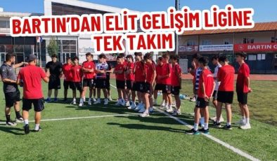 BARTIN’DAN ELİT GELİŞİM LİGİNE TEK TAKIM