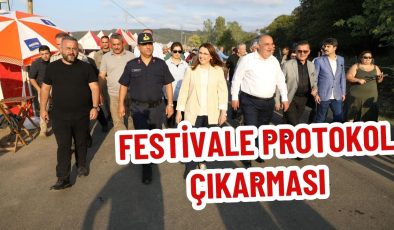 FESTİVALE PROTOKOL ÇIKARMASI