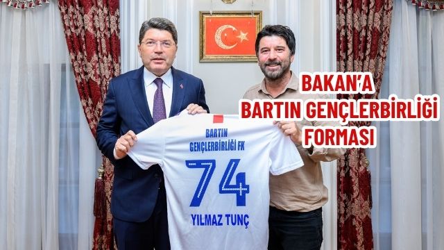 BAKAN’A BARTIN GENÇLERBİRLİĞİ FORMASI