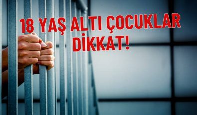 18 YAŞ ALTI ÇOCUKLAR DİKKAT!