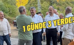 1 GÜNDE 3 YERDE!