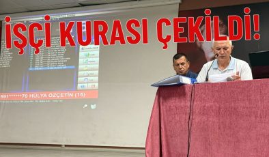 İŞÇİ KURASI ÇEKİLDİ!  