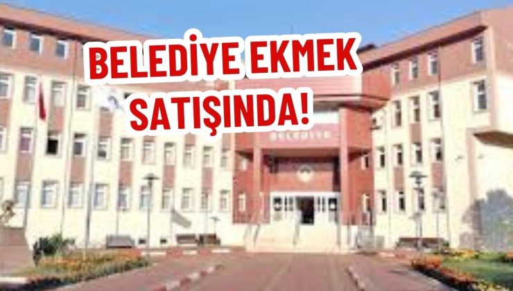 BELEDİYE EKMEK SATIŞINDA!