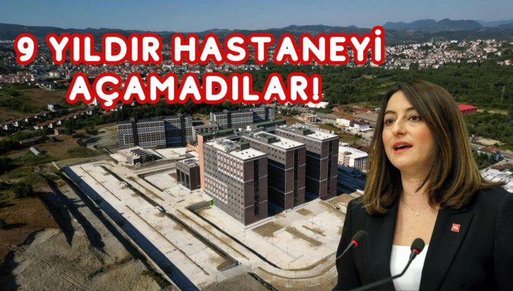 9 YILDIR HASTANEYİ AÇAMADILAR!