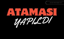 ATAMASI YAPILDI