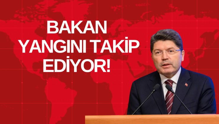 HELİKOPTERLER MÜDAHALE EDİYOR