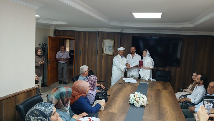 Müftü Yardımcısı nikah kıydı