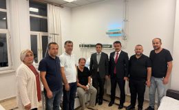 BAŞKANA HASTANE ZİYARETİ