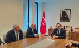 BOSNA ELÇİSİ İŞ İNSANLARIYLA GÖRÜŞTÜ