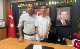 TÜRKİYE’NİN EN GENÇ ÜYESİ 