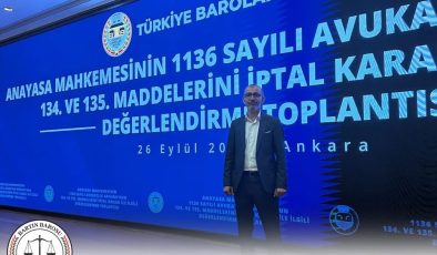 TBB ve Barolar Disiplin Kurulları Toplandı