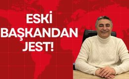 ESKİ BAŞKANDAN JEST!