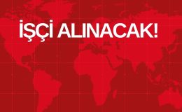 İŞÇİ ALINACAK!