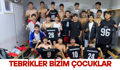 TEBRİKLER BİZİM ÇOCUKLAR