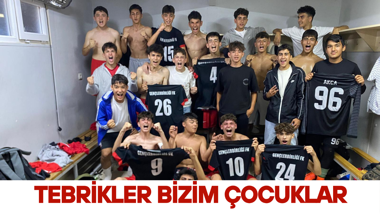 TEBRİKLER BİZİM ÇOCUKLAR