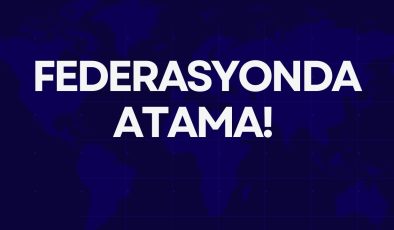 FEDERASYONDA ATAMA!
