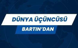 DÜNYA ÜÇÜNCÜSÜ BARTIN’DAN