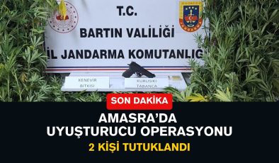 Amasra’da Uyuşturucu Operasyonu 