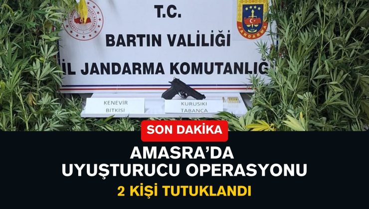 Amasra’da Uyuşturucu Operasyonu 