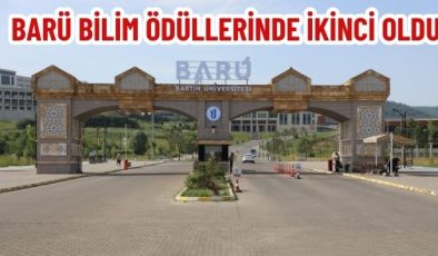 BARÜ BİLİM ÖDÜLLERİNDE İKİNCİ OLDU
