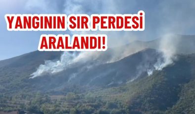 YANGININ SIR PERDESİ ARALANDI!