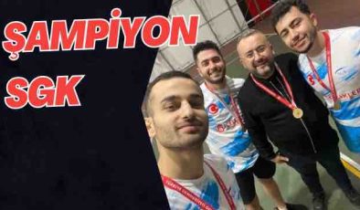 ŞAMPİYON  SGK 