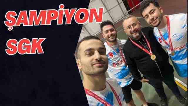 ŞAMPİYON  SGK 