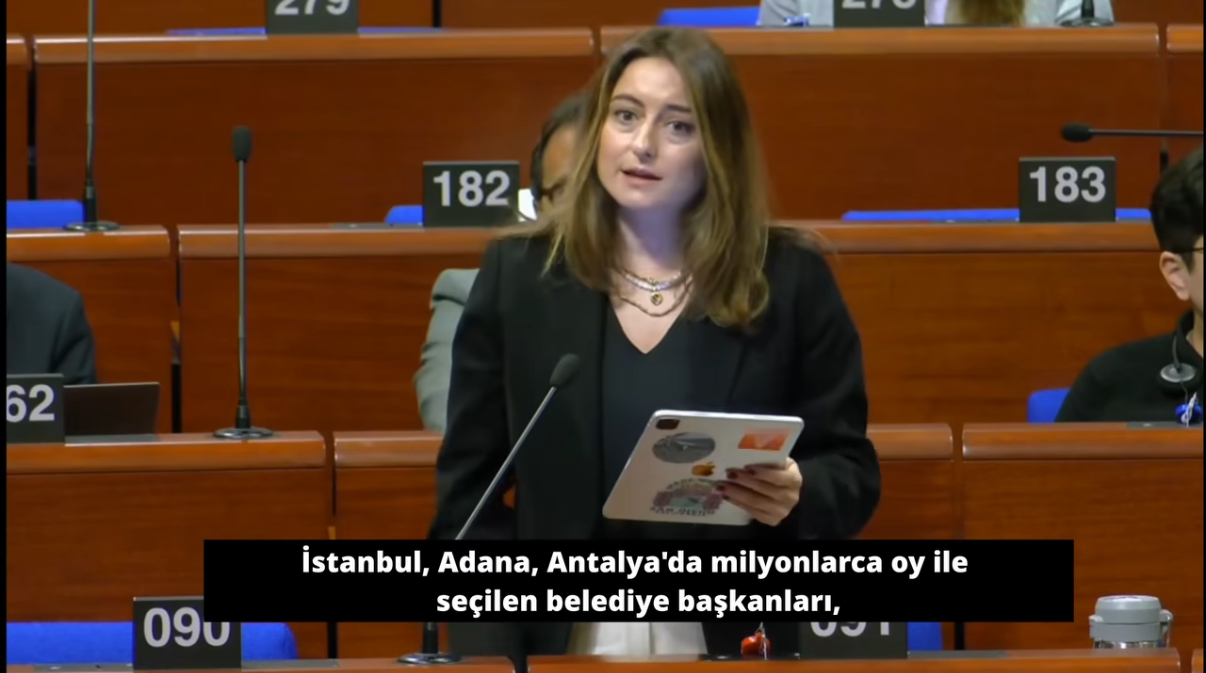 BANKOĞLU AVRUPA KONSEYİNDE KONUŞTU