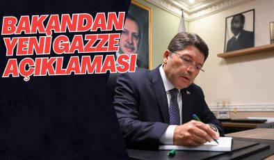 BAKANDAN YENİ GAZZE AÇIKLAMASI