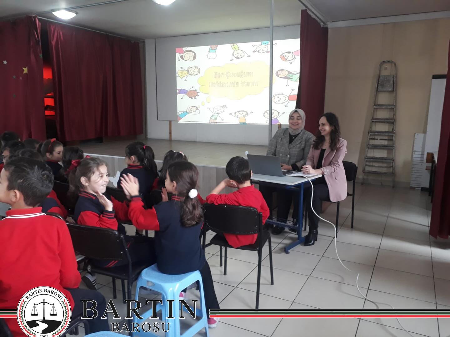 BARO ÇOCUKLARLA BULUŞTU