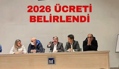 2026 ÜCRETİ BELİRLENDİ! 