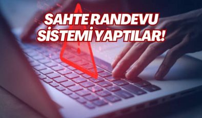 SAHTE RANDEVU SİSTEMİ YAPTILAR!