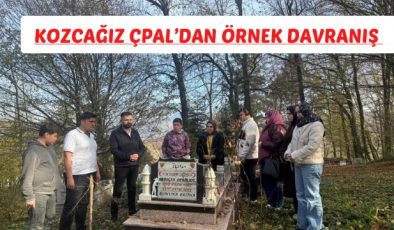 Kozcağız ÇPAL’dan örnek davranış 