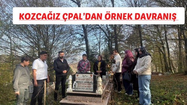 Kozcağız ÇPAL’dan örnek davranış 