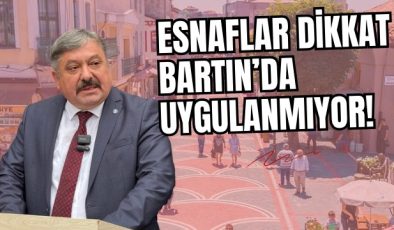 ESNAFLAR DİKKAT!
