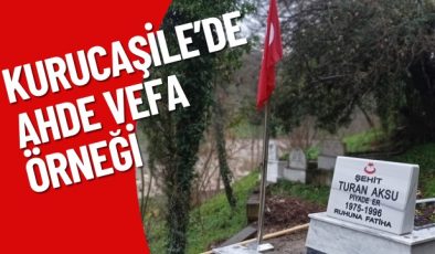 Kurucaşile’de Ahde Vefa Örneği