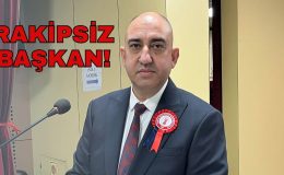 RAKİPSİZ BAŞKAN!