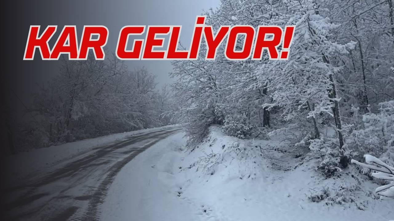 KAR GELİYOR!