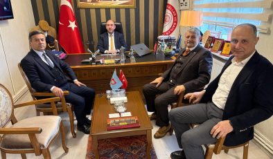 BAŞKANA HAYIRLI OLSUN ZİYARETİ