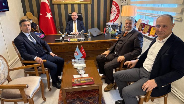 BAŞKANA HAYIRLI OLSUN ZİYARETİ